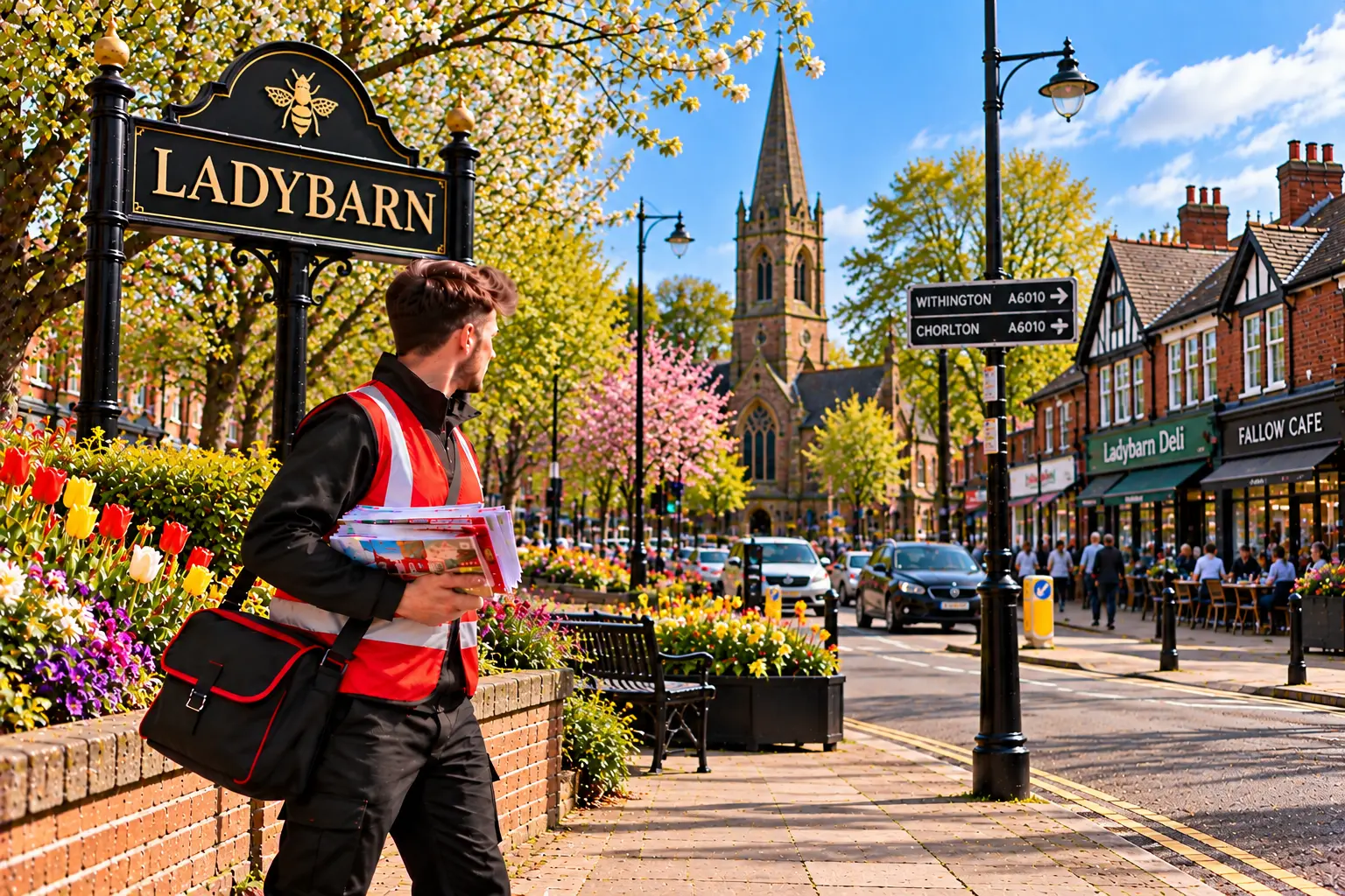 Leaflet Distribution in Ladybarn