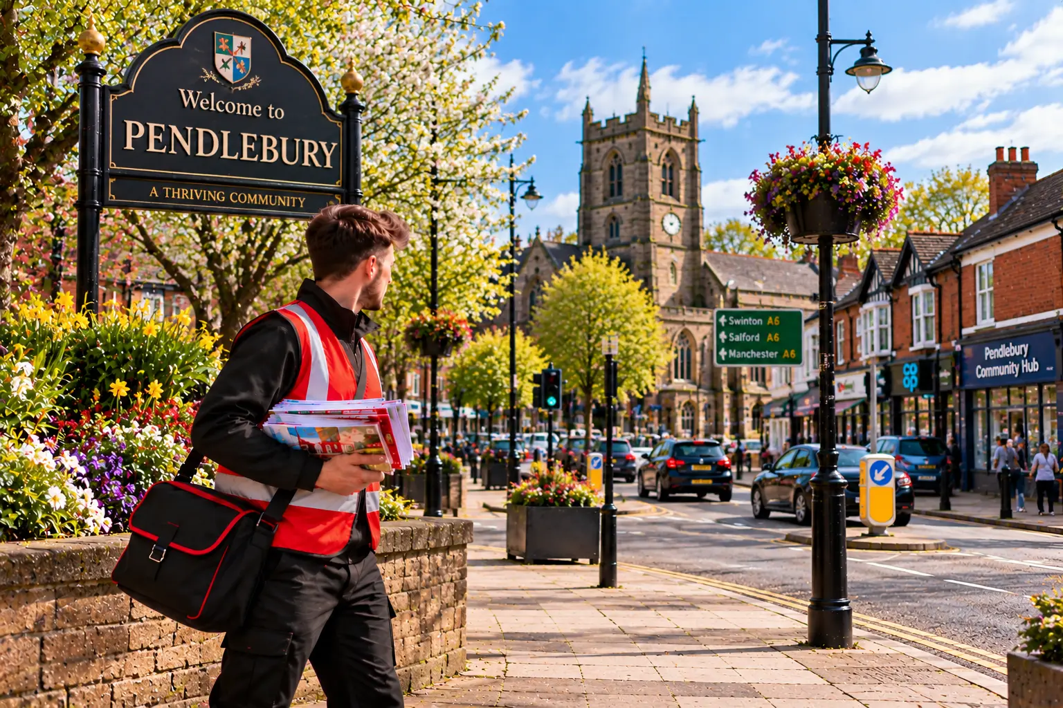 Leaflet Distribution in Pendlebury