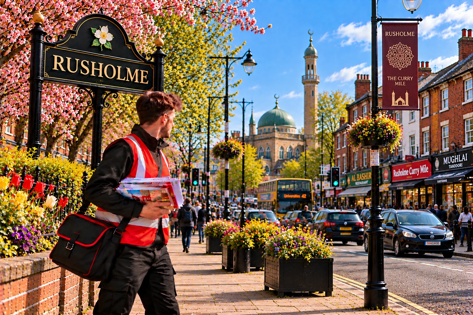 Leaflet Distribution in Rusholme