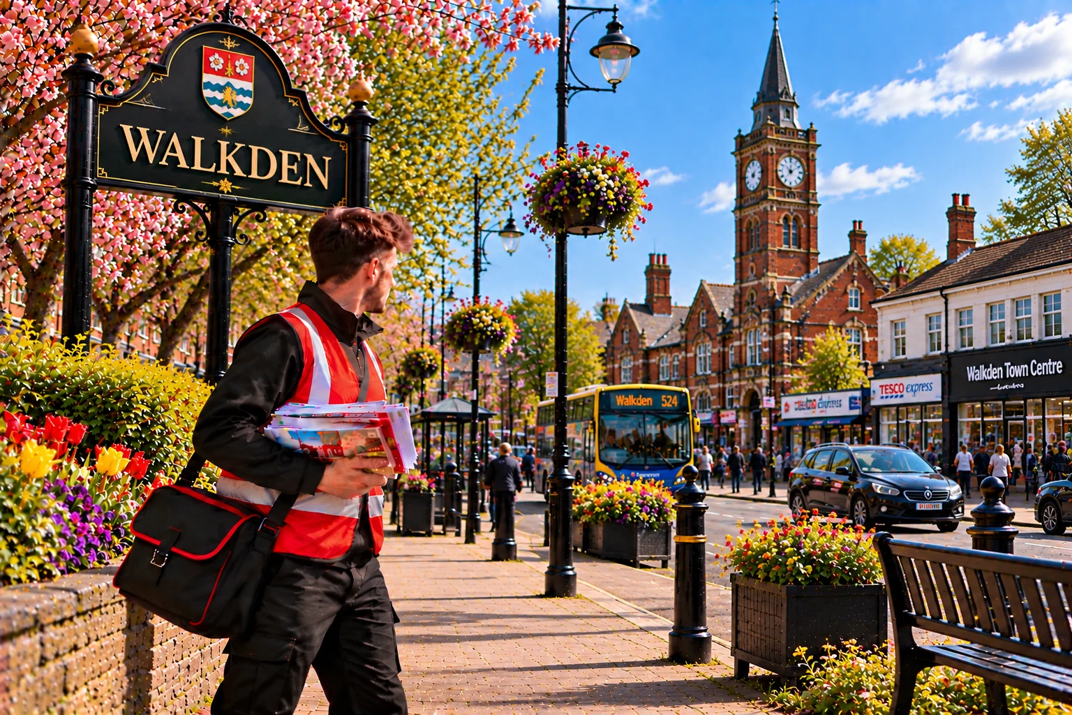 Leaflet Distribution in Walkden